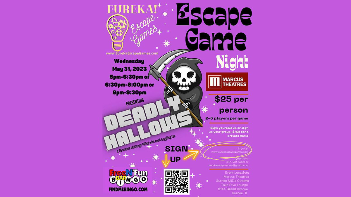 Escape Game Night at Marcus Theatres
